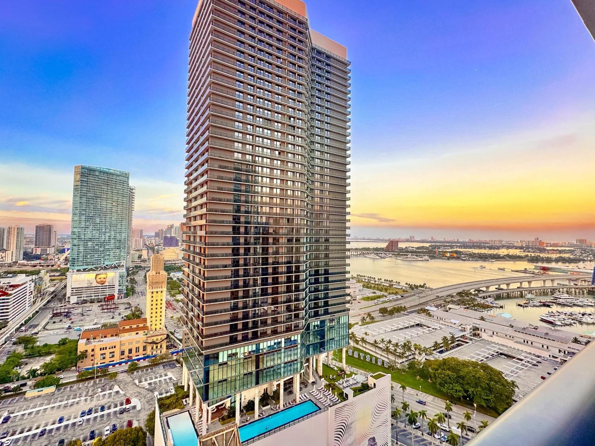 شقة Luxury Loft - Free Parking - Ocean View - Brickell Downtown ميامي المظهر الخارجي الصورة