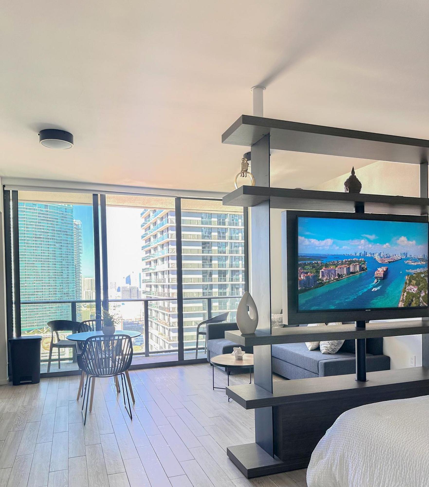 شقة Luxury Loft - Free Parking - Ocean View - Brickell Downtown ميامي المظهر الخارجي الصورة
