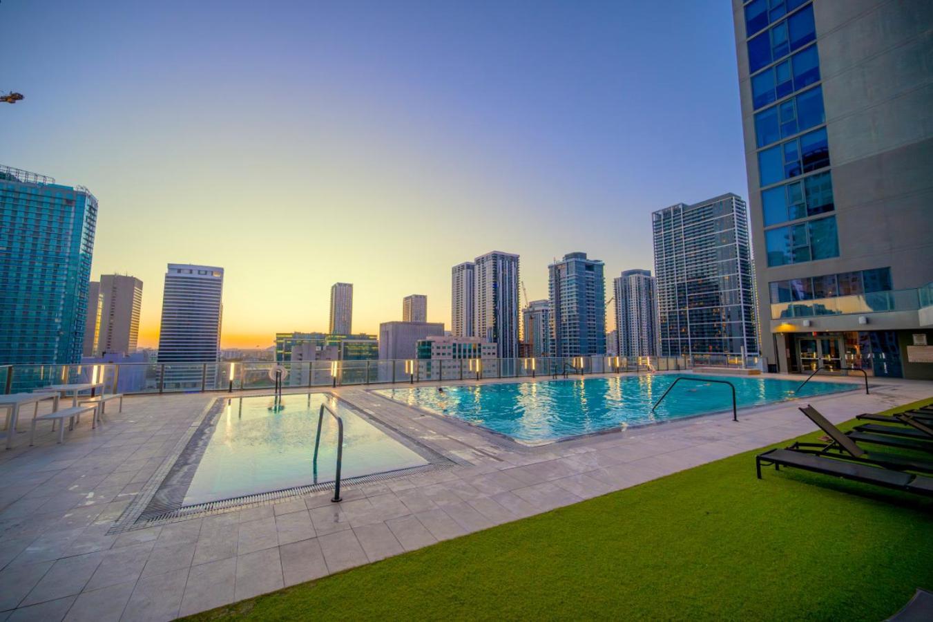 شقة Luxury Loft - Free Parking - Ocean View - Brickell Downtown ميامي المظهر الخارجي الصورة