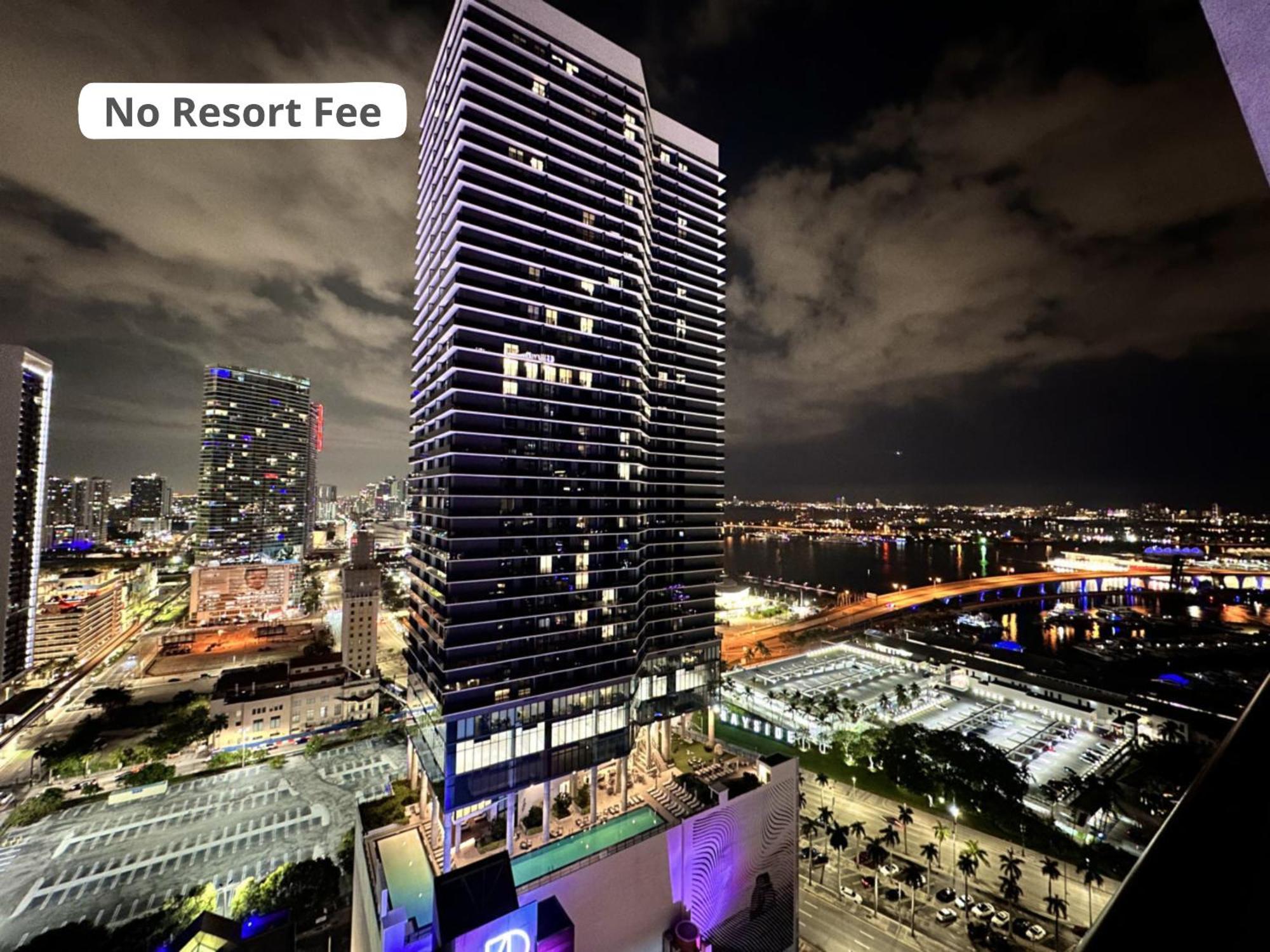 شقة Luxury Loft - Free Parking - Ocean View - Brickell Downtown ميامي المظهر الخارجي الصورة