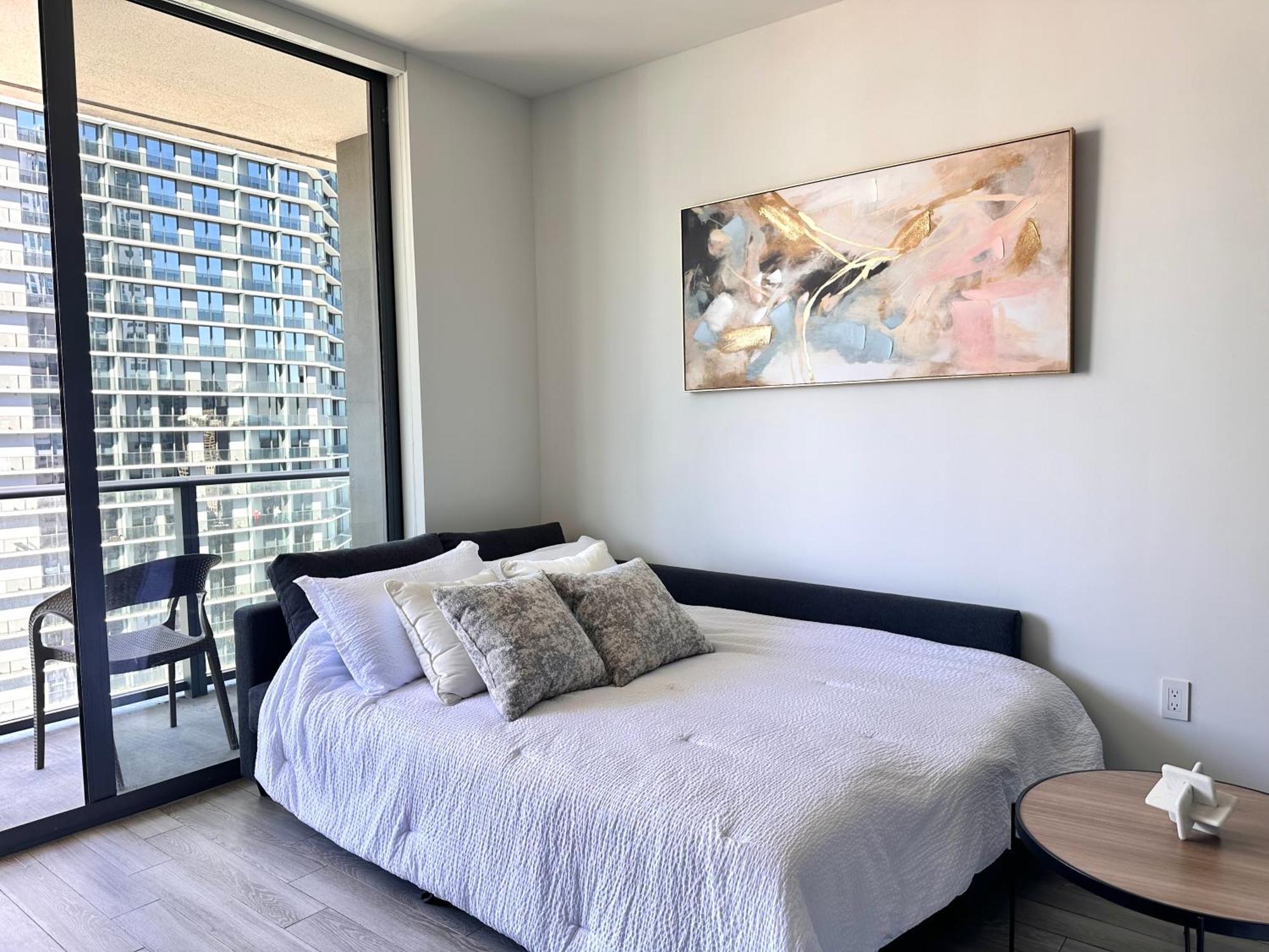 شقة Luxury Loft - Free Parking - Ocean View - Brickell Downtown ميامي الغرفة الصورة