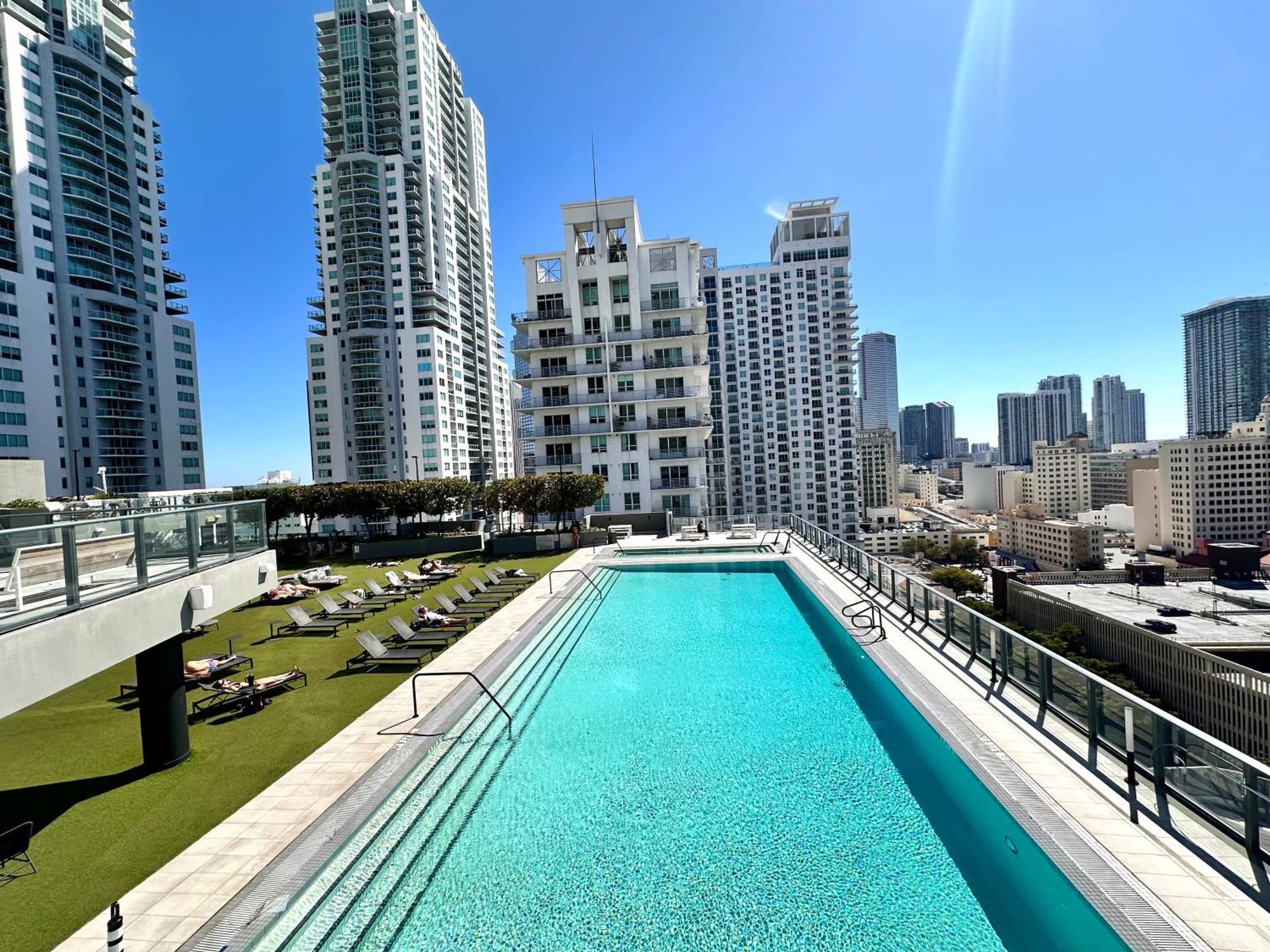 شقة Luxury Loft - Free Parking - Ocean View - Brickell Downtown ميامي المظهر الخارجي الصورة