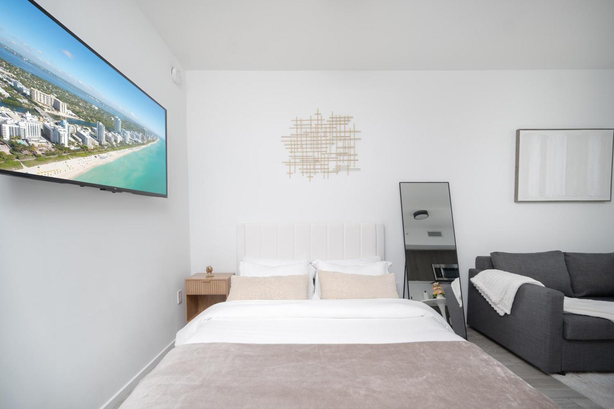 شقة Luxury Loft - Free Parking - Ocean View - Brickell Downtown ميامي المظهر الخارجي الصورة